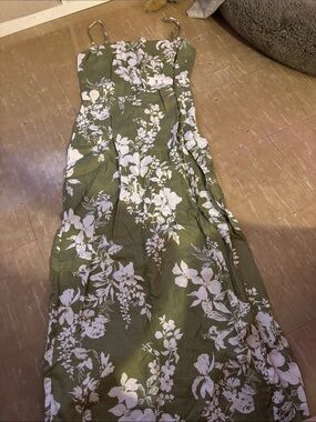 Reformation Frankie Linen Dress